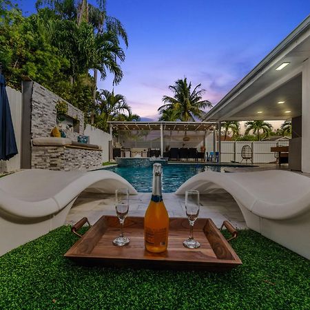Villa Miami Luxury House W Heated Pool & Jacuzzi Esterno foto