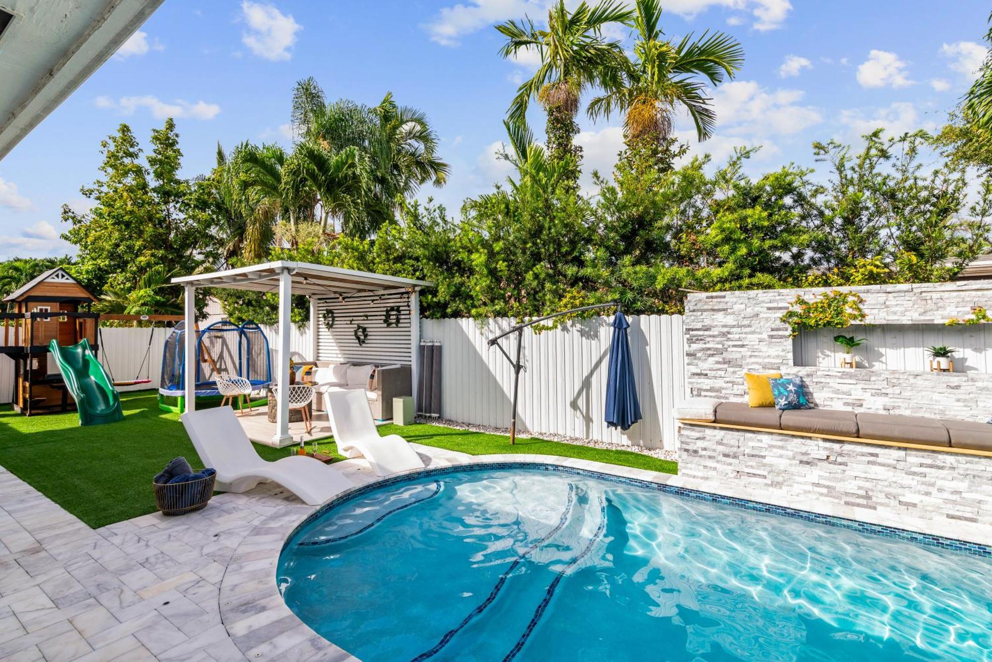 Villa Miami Luxury House W Heated Pool & Jacuzzi Esterno foto