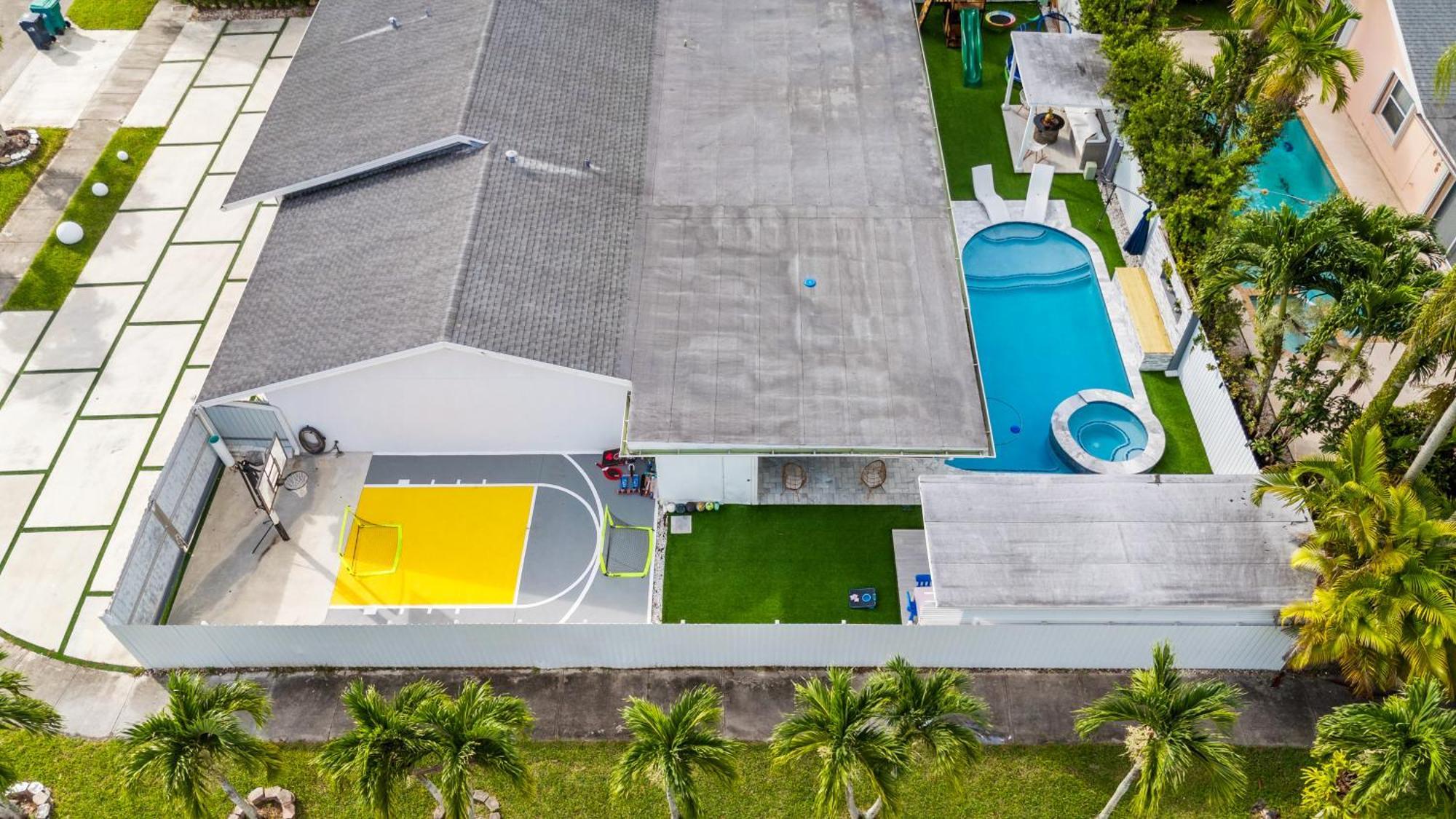 Villa Miami Luxury House W Heated Pool & Jacuzzi Esterno foto