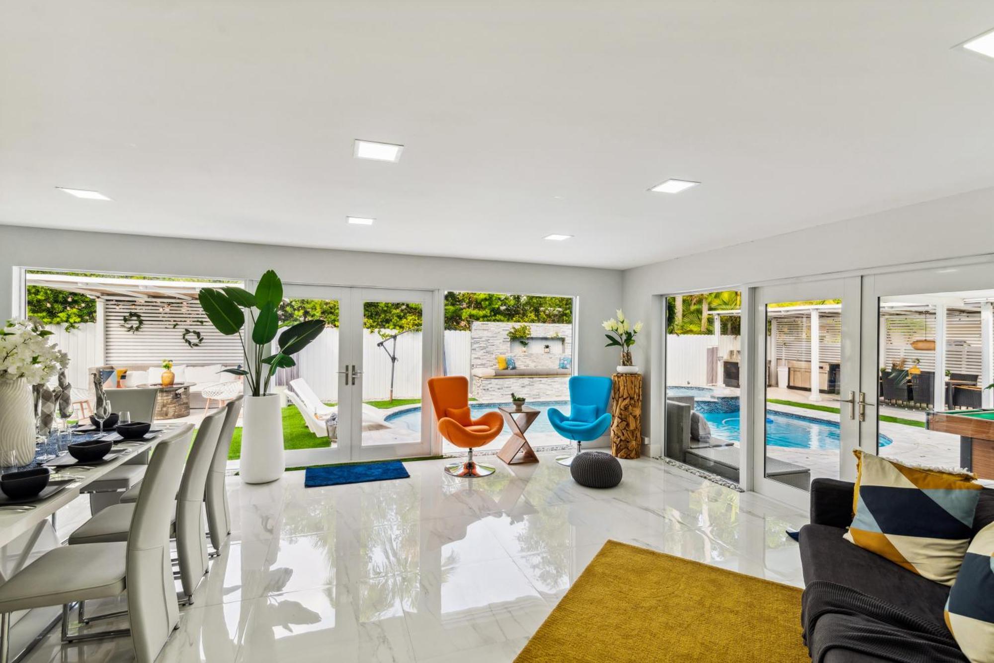 Villa Miami Luxury House W Heated Pool & Jacuzzi Esterno foto