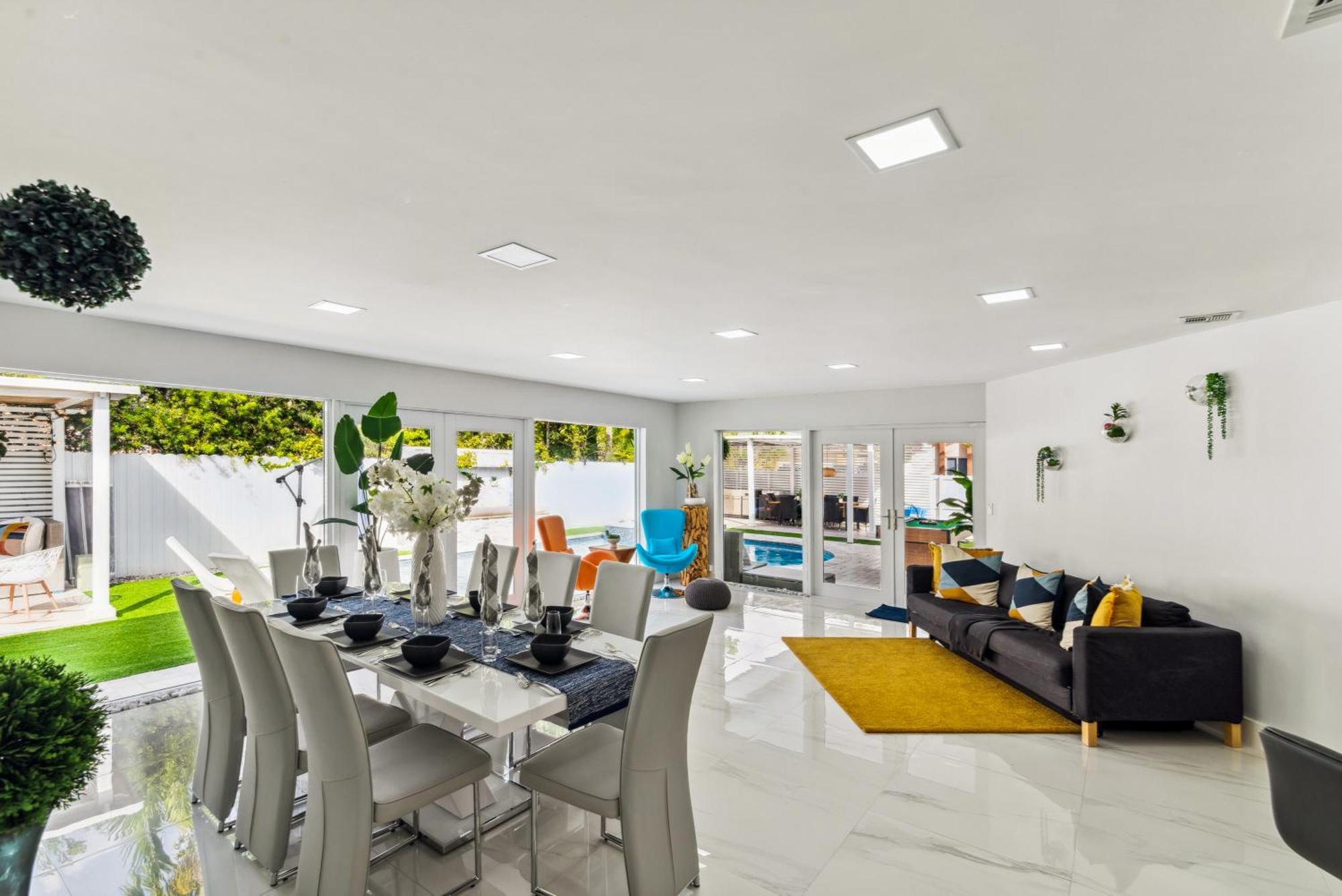 Villa Miami Luxury House W Heated Pool & Jacuzzi Esterno foto