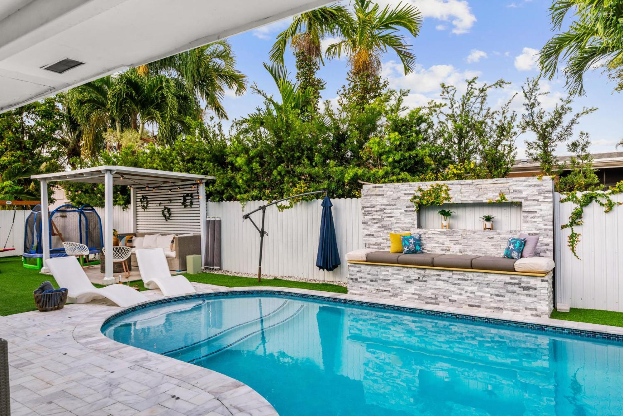 Villa Miami Luxury House W Heated Pool & Jacuzzi Esterno foto
