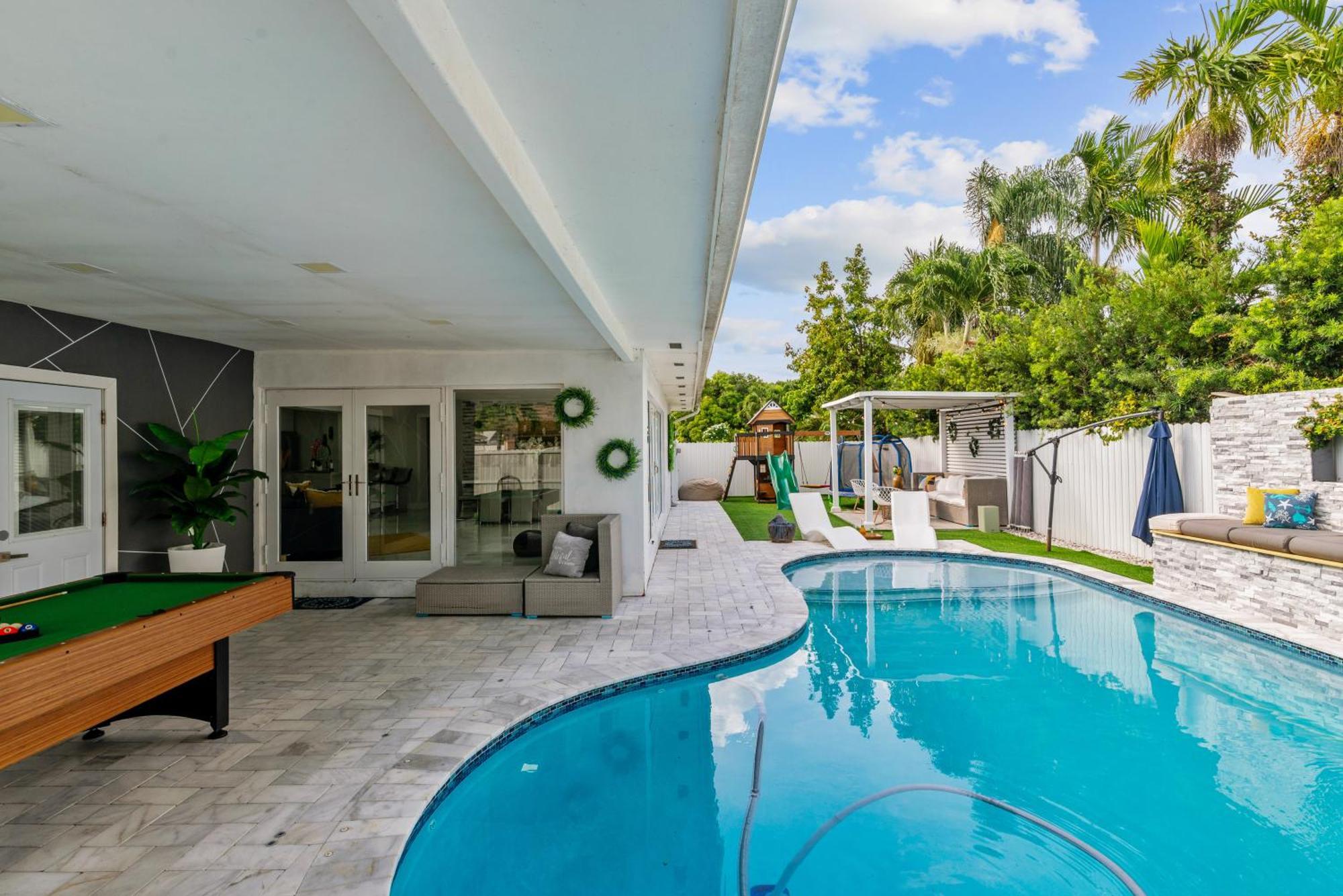 Villa Miami Luxury House W Heated Pool & Jacuzzi Esterno foto